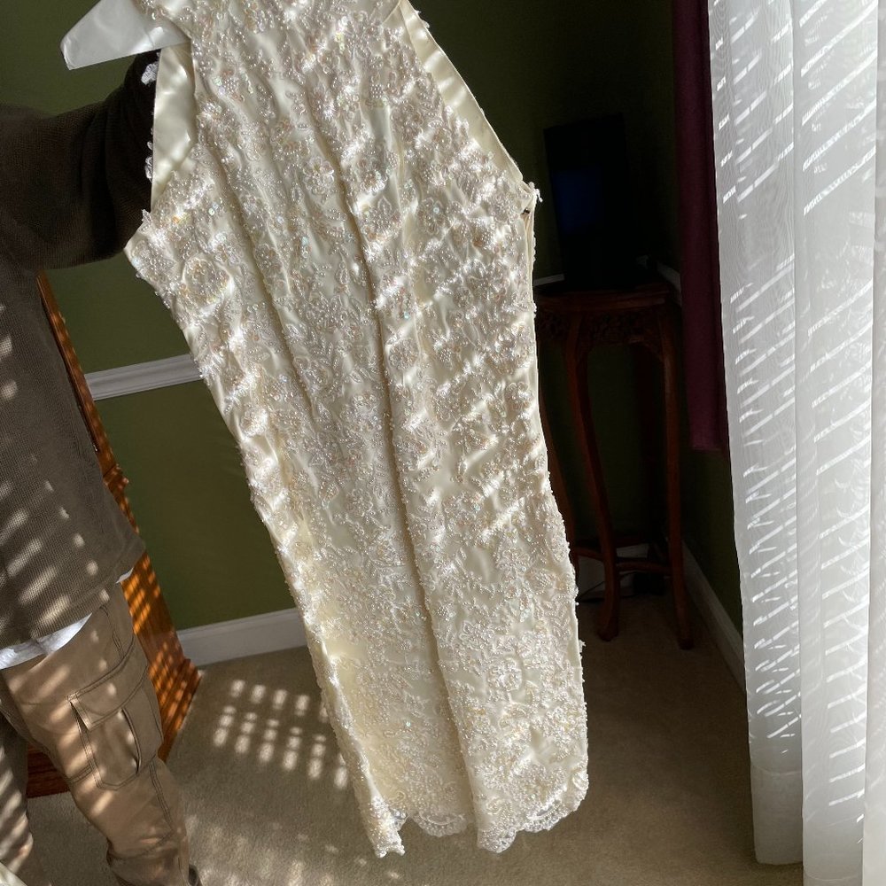 Custom Wedding Dress Set (moneybag, skirt, and dress)